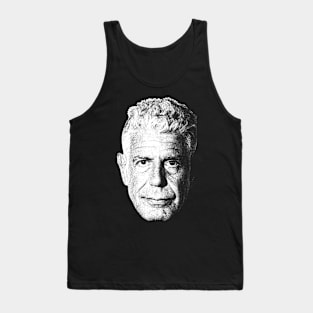 Portrait Anthony Bourdain Tank Top